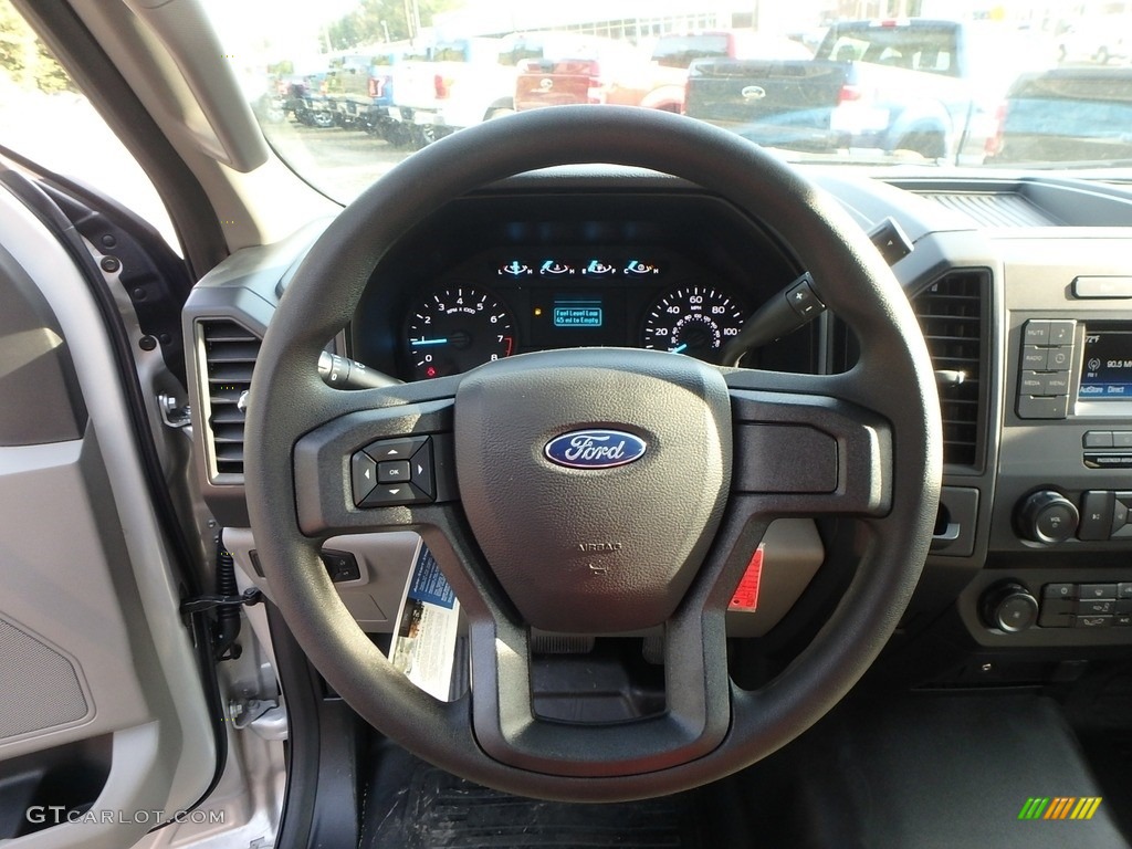 2019 F150 XL Regular Cab - Ingot Silver / Earth Gray photo #16