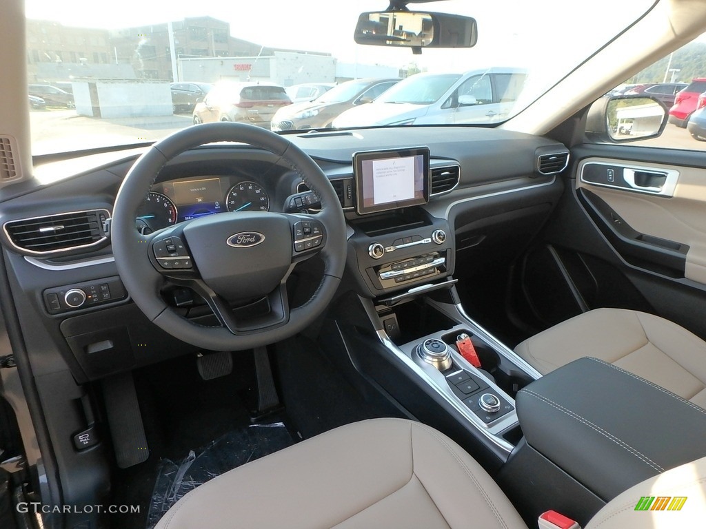 Sandstone Interior 2020 Ford Explorer XLT 4WD Photo #135137208