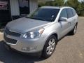 2012 Silver Ice Metallic Chevrolet Traverse LTZ AWD  photo #12