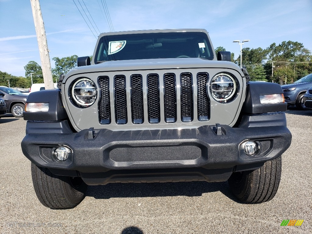 2020 Wrangler Unlimited Sport 4x4 - Sting-Gray / Black photo #2