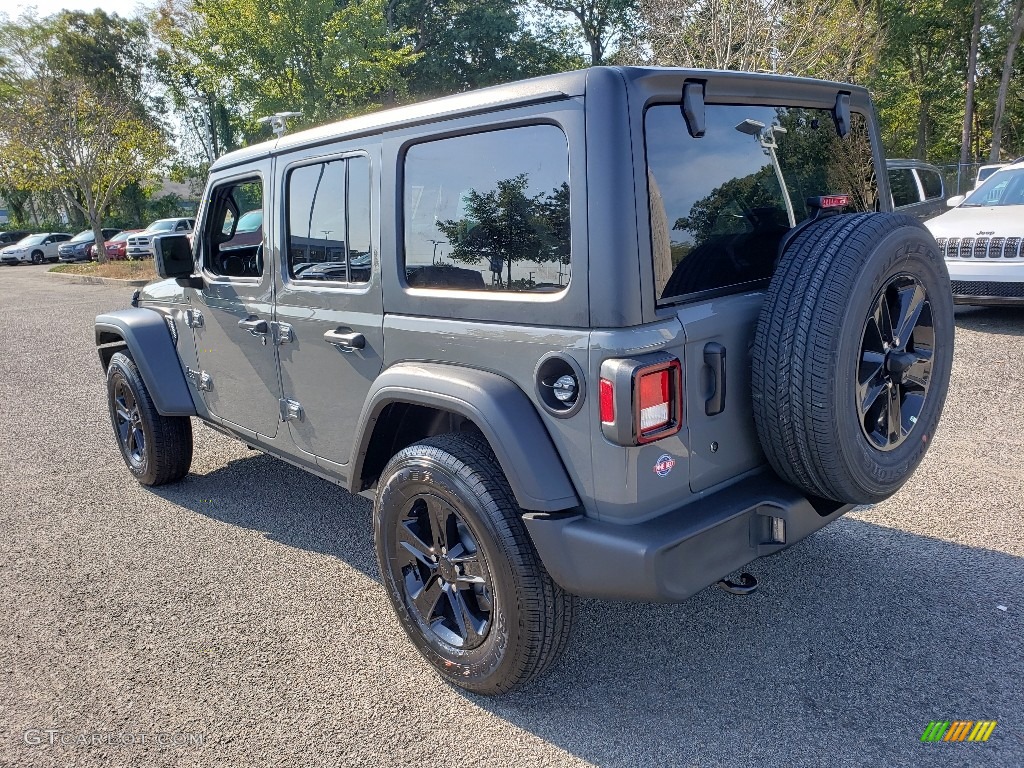 2020 Wrangler Unlimited Sport 4x4 - Sting-Gray / Black photo #4