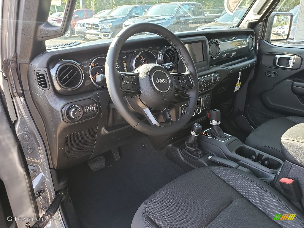2020 Wrangler Unlimited Sport 4x4 - Sting-Gray / Black photo #7