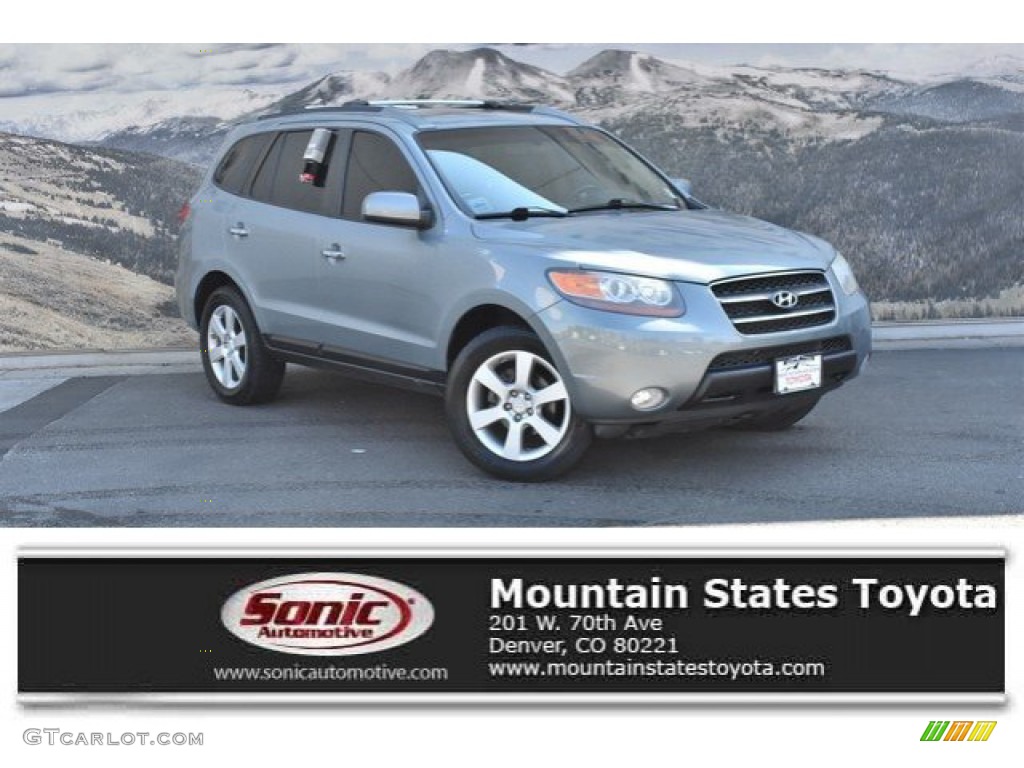 2007 Santa Fe SE 4WD - Natural Khaki Green / Gray photo #1