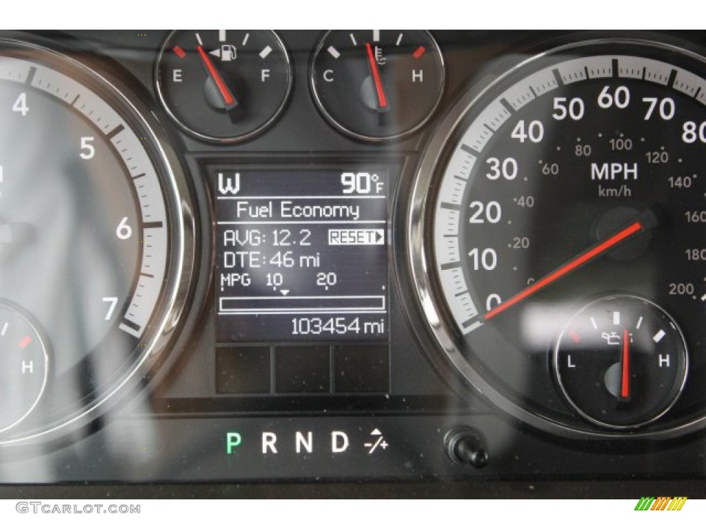 2011 Ram 1500 Laramie Crew Cab - Rugged Brown Pearl / Light Pebble Beige/Bark Brown photo #17