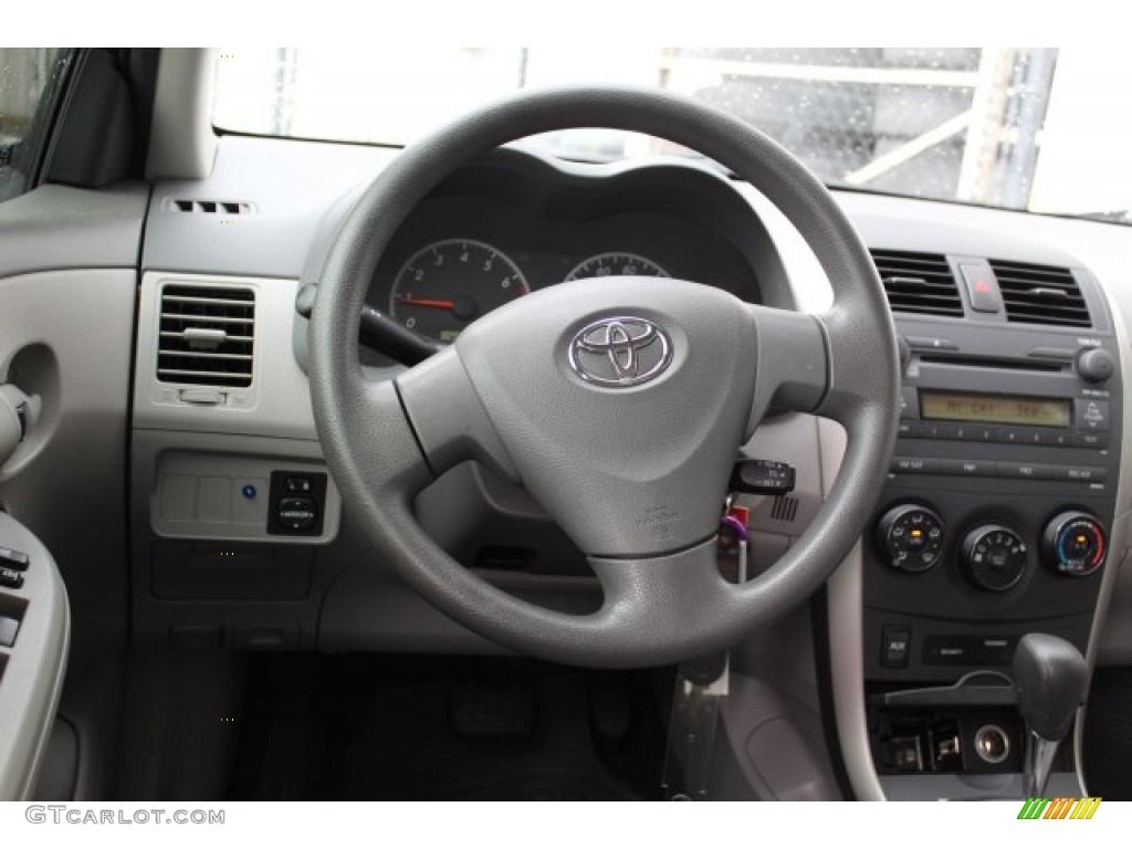 2009 Corolla LE - Blue Streak Metallic / Ash photo #19