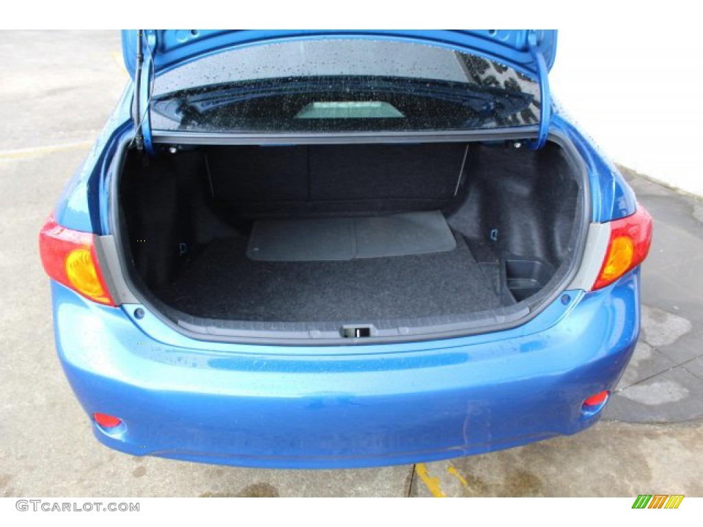2009 Corolla LE - Blue Streak Metallic / Ash photo #20