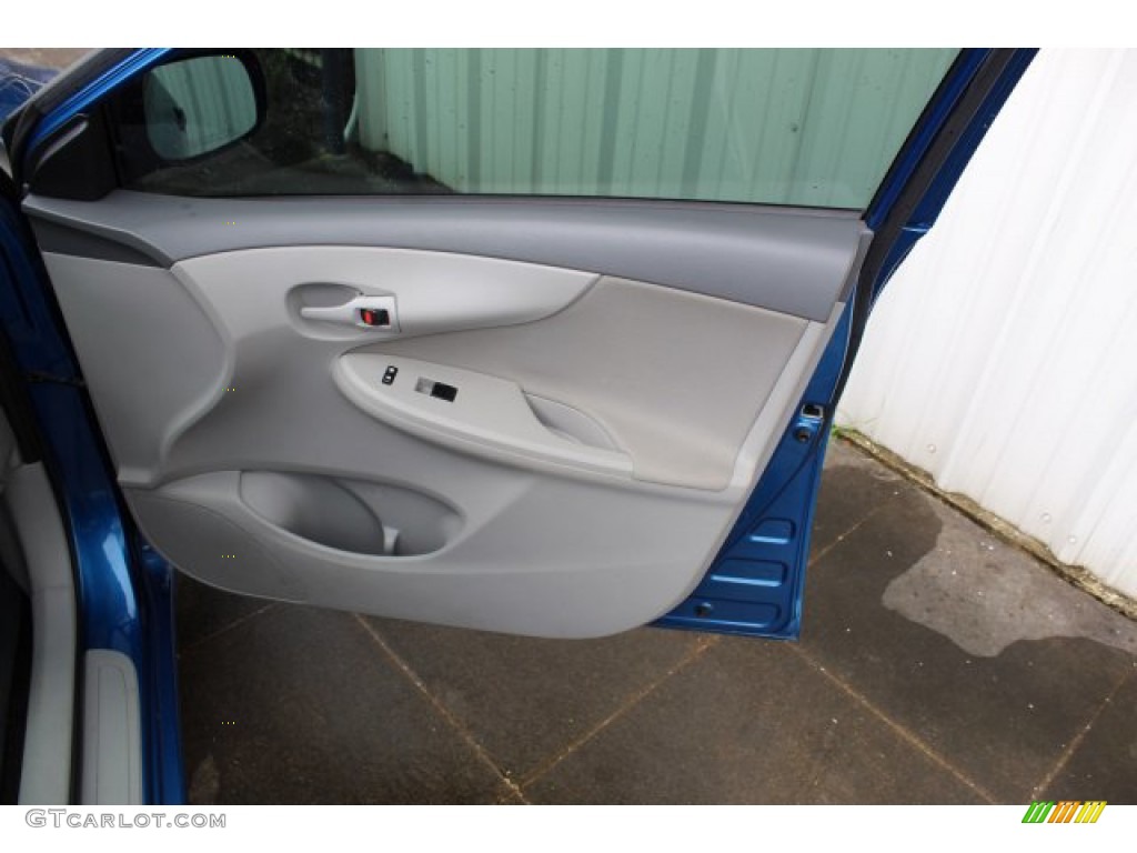 2009 Corolla LE - Blue Streak Metallic / Ash photo #23