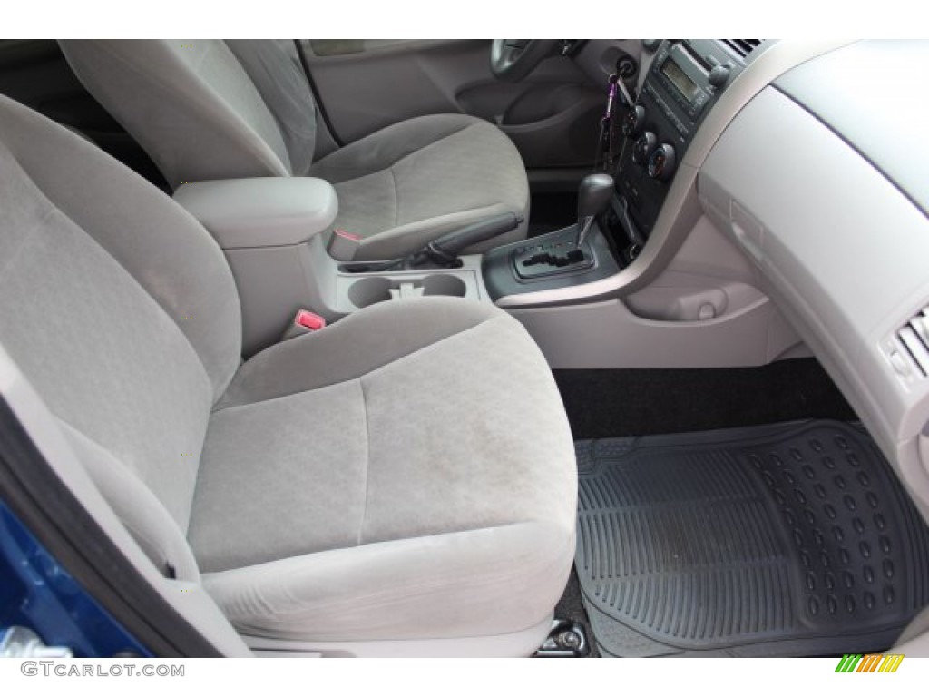 2009 Corolla LE - Blue Streak Metallic / Ash photo #24