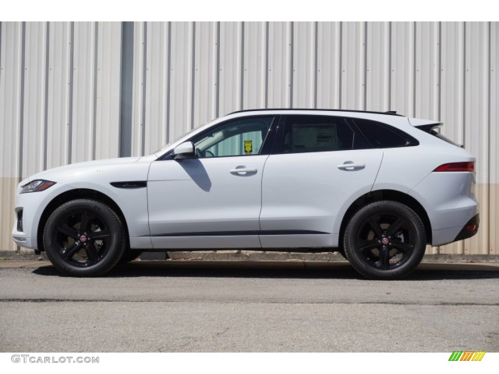 Yulong White Metallic 2020 Jaguar F-PACE 25t Checkered Flag Edition Exterior Photo #135142581