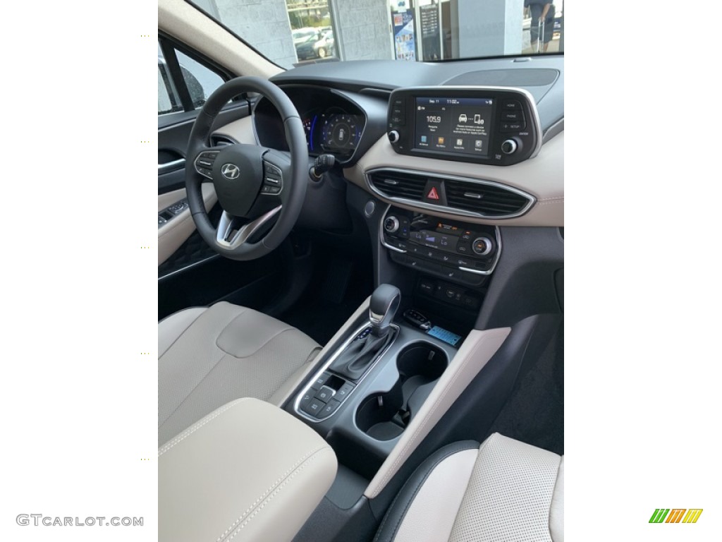 2020 Santa Fe SEL 2.0 AWD - Portofino Gray / Beige photo #30