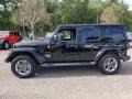 2020 Black Jeep Wrangler Unlimited Sahara 4x4  photo #3