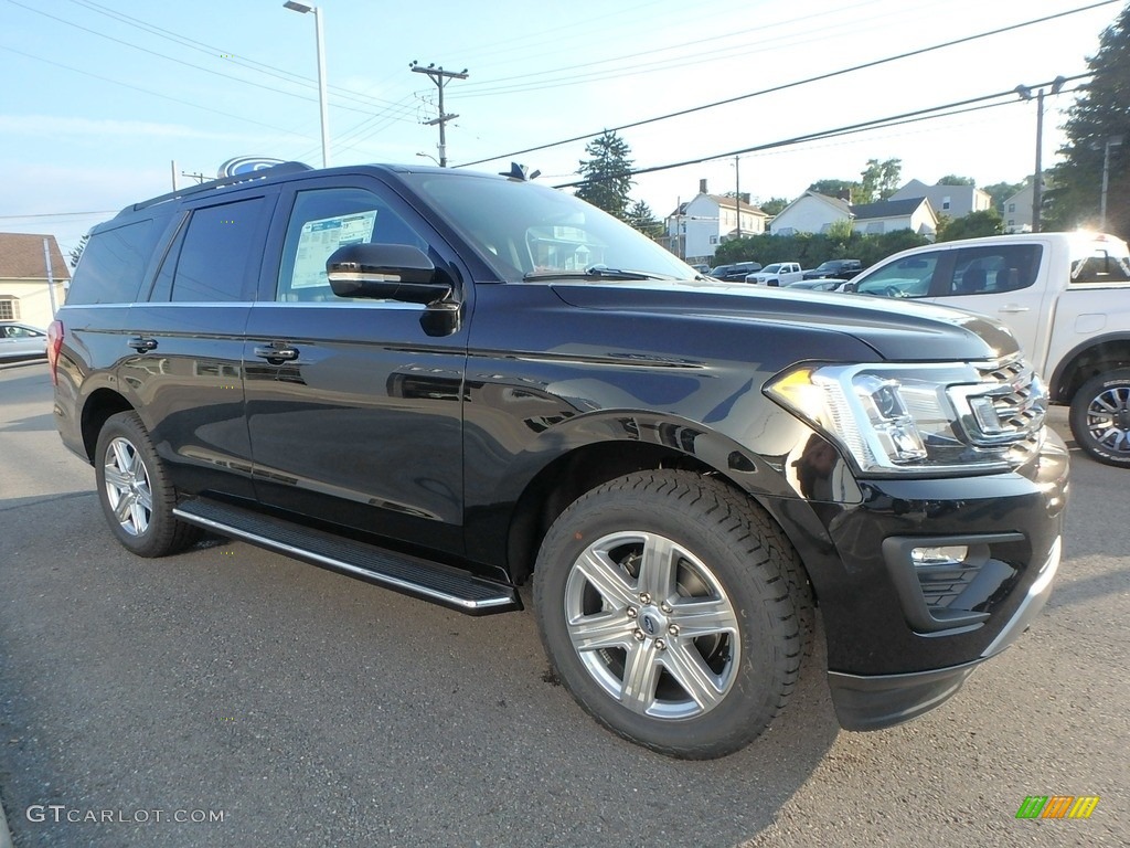 Agate Black Metallic 2019 Ford Expedition XLT 4x4 Exterior Photo #135143220