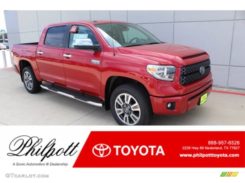 Barcelona Red Metallic Toyota Tundra