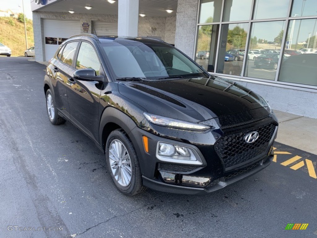 Ultra Black 2020 Hyundai Kona SEL AWD Exterior Photo #135143721