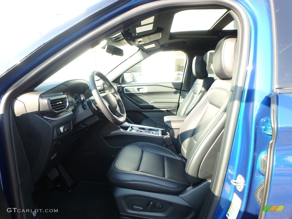 2020 Explorer XLT 4WD - Atlas Blue Metallic / Ebony photo #11