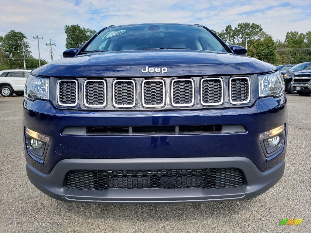 2020 Compass Latitude 4x4 - Jazz Blue Pearl / Ski Gray/Black photo #2