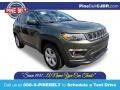 2020 Olive Green Pearl Jeep Compass Latitude 4x4  photo #1