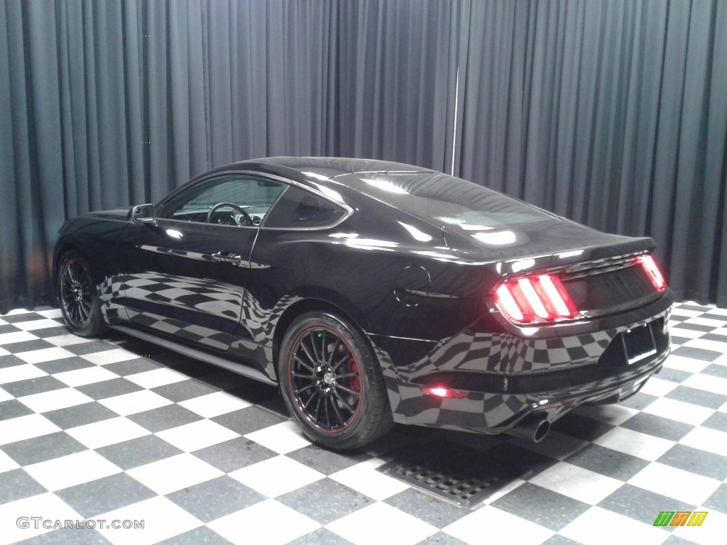 2017 Mustang V6 Coupe - Shadow Black / Ebony photo #8