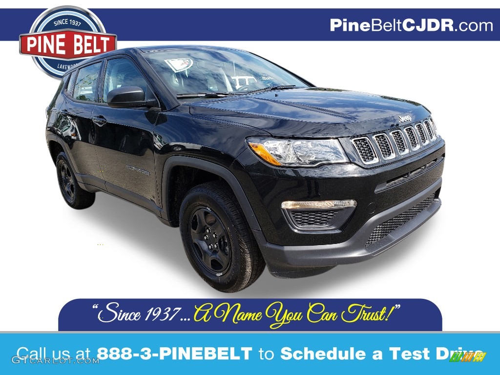 Diamond Black Crystal Pearl Jeep Compass