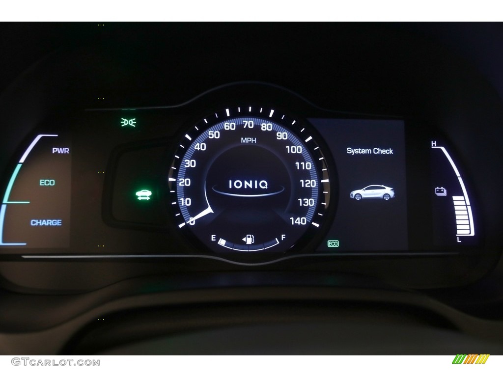 2019 Hyundai Ioniq Hybrid Limited Gauges Photo #135145929