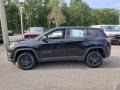 2020 Diamond Black Crystal Pearl Jeep Compass Sport 4x4  photo #3