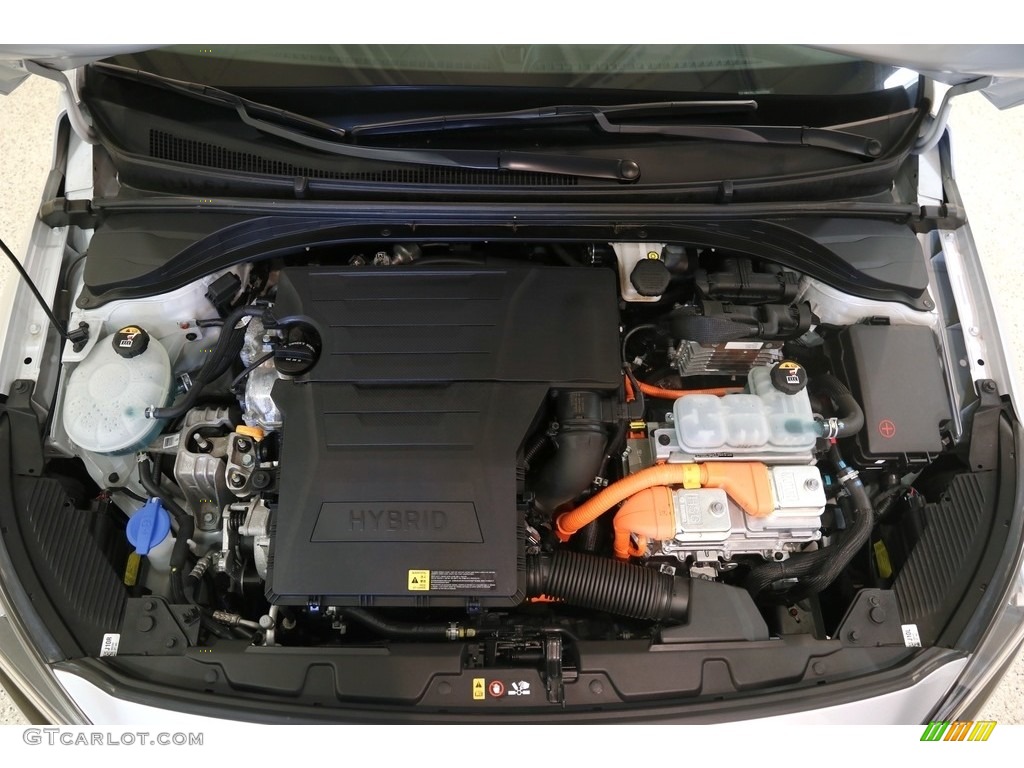 2019 Hyundai Ioniq Hybrid Limited 1.6 Liter DOHC 16-Valve D-CVVT 4 Cylinder Gasoline/Electric Hybrid Engine Photo #135146289
