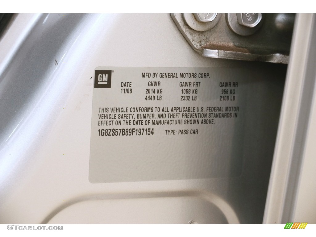 2009 Aura XE - Quicksilver / Gray photo #18