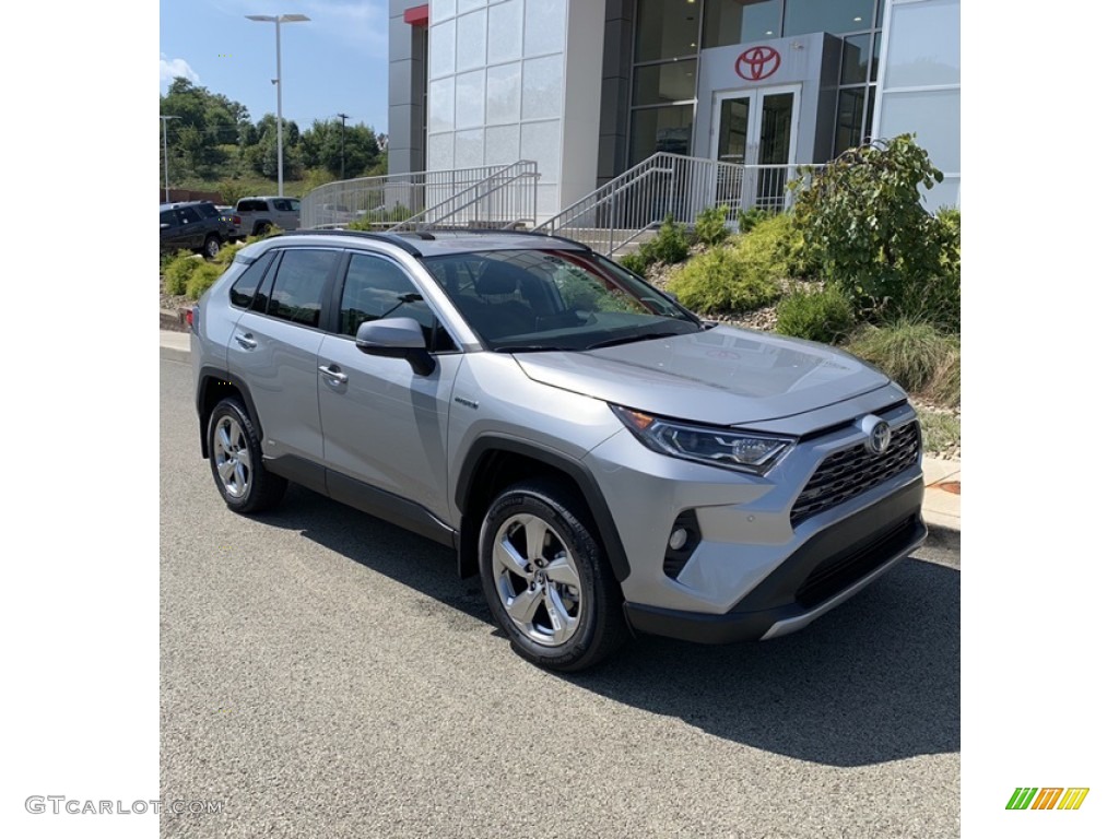 2019 RAV4 Limited AWD Hybrid - Silver Sky Metallic / Black photo #1