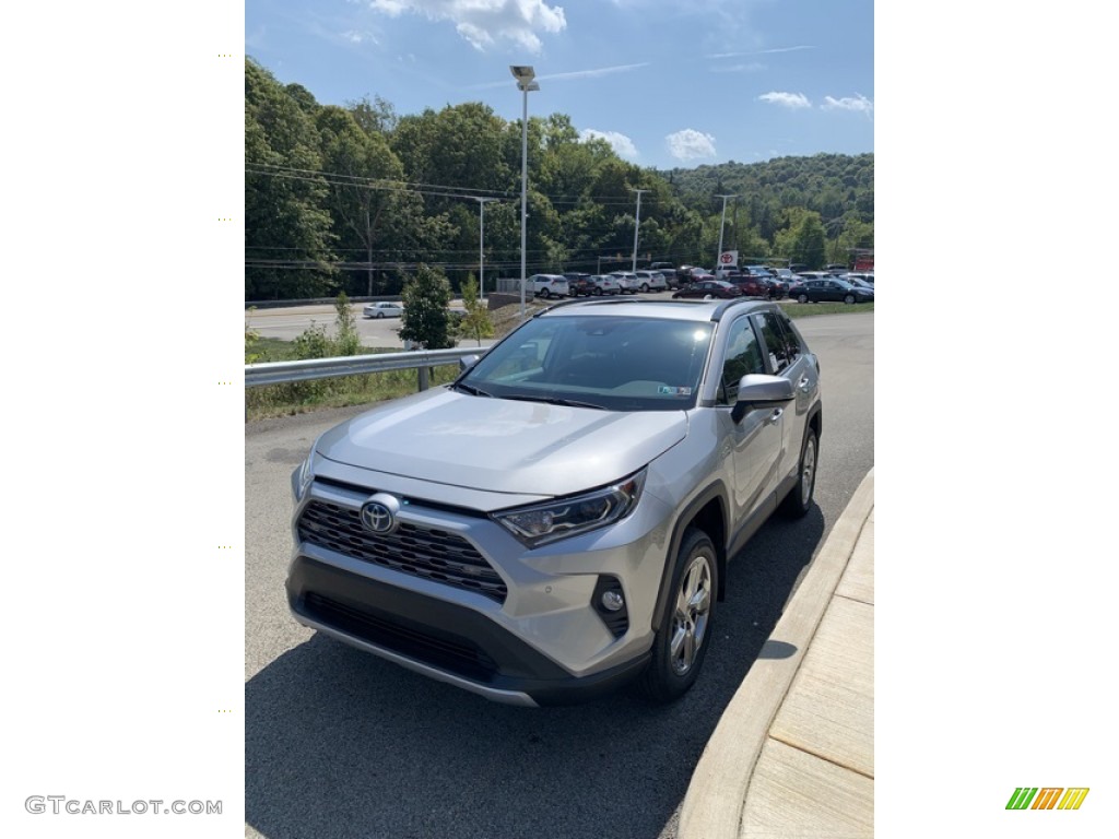 2019 RAV4 Limited AWD Hybrid - Silver Sky Metallic / Black photo #4