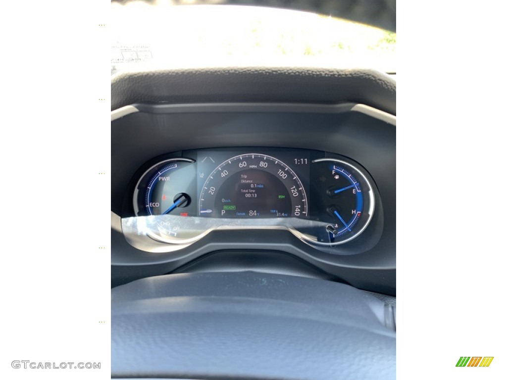 2019 RAV4 Limited AWD Hybrid - Silver Sky Metallic / Black photo #39