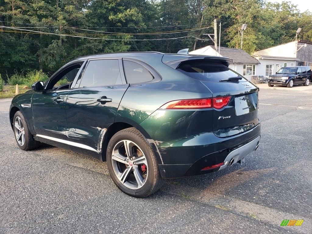 2017 F-PACE 35t AWD S - British Racing Green / Jet w/Light Oyster photo #3