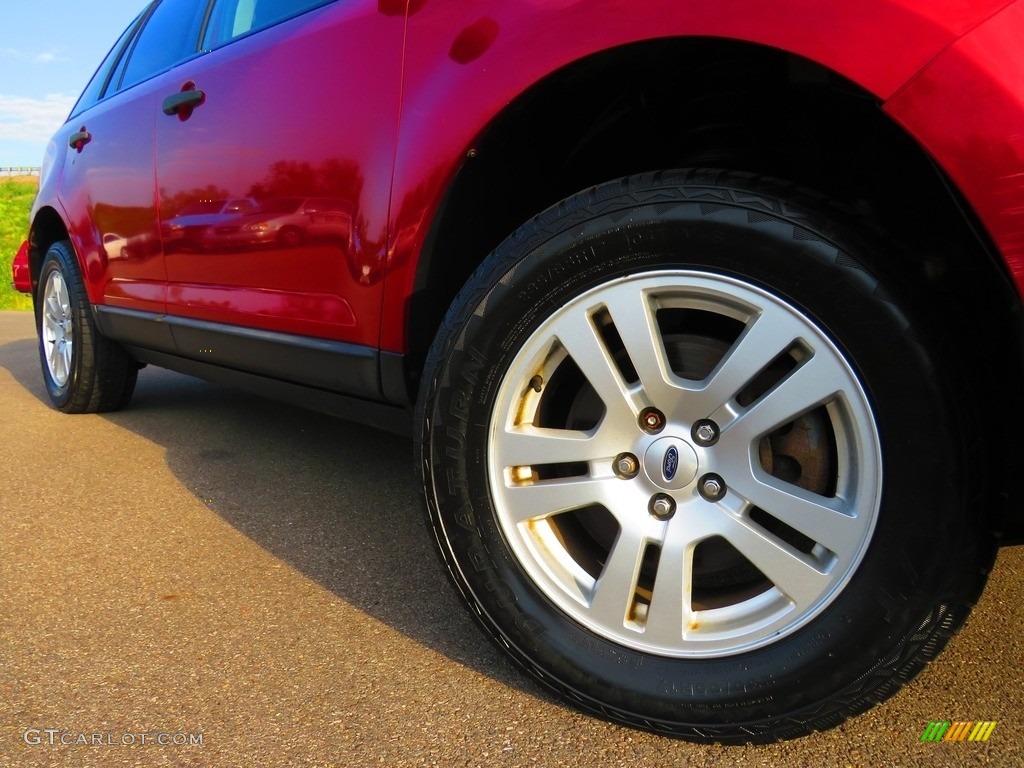 2010 Edge SE - Red Candy Metallic / Charcoal Black photo #3