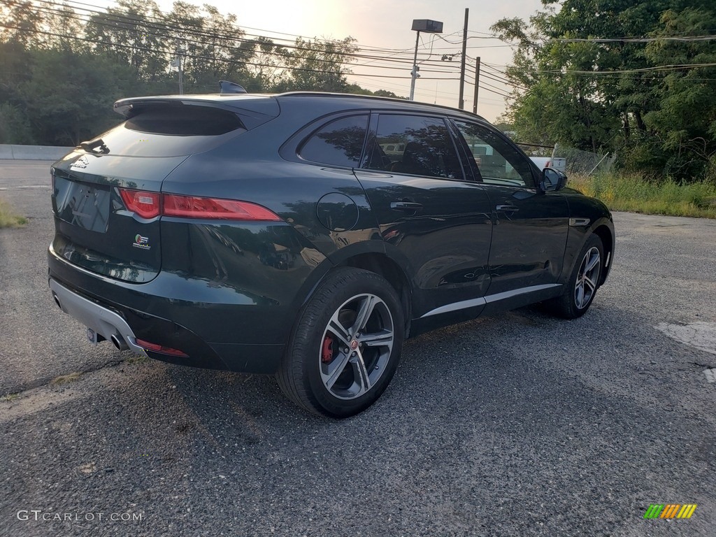 2017 F-PACE 35t AWD S - British Racing Green / Jet w/Light Oyster photo #5