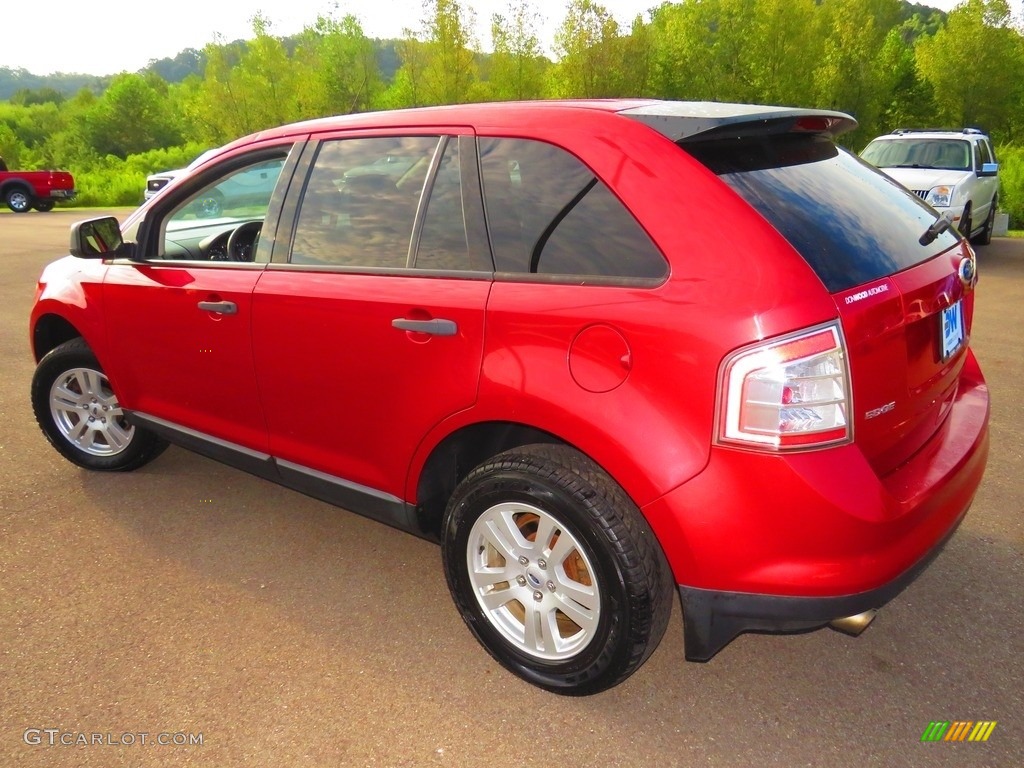 2010 Edge SE - Red Candy Metallic / Charcoal Black photo #9