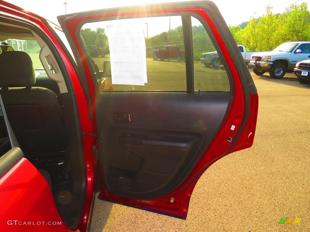 2010 Edge SE - Red Candy Metallic / Charcoal Black photo #22