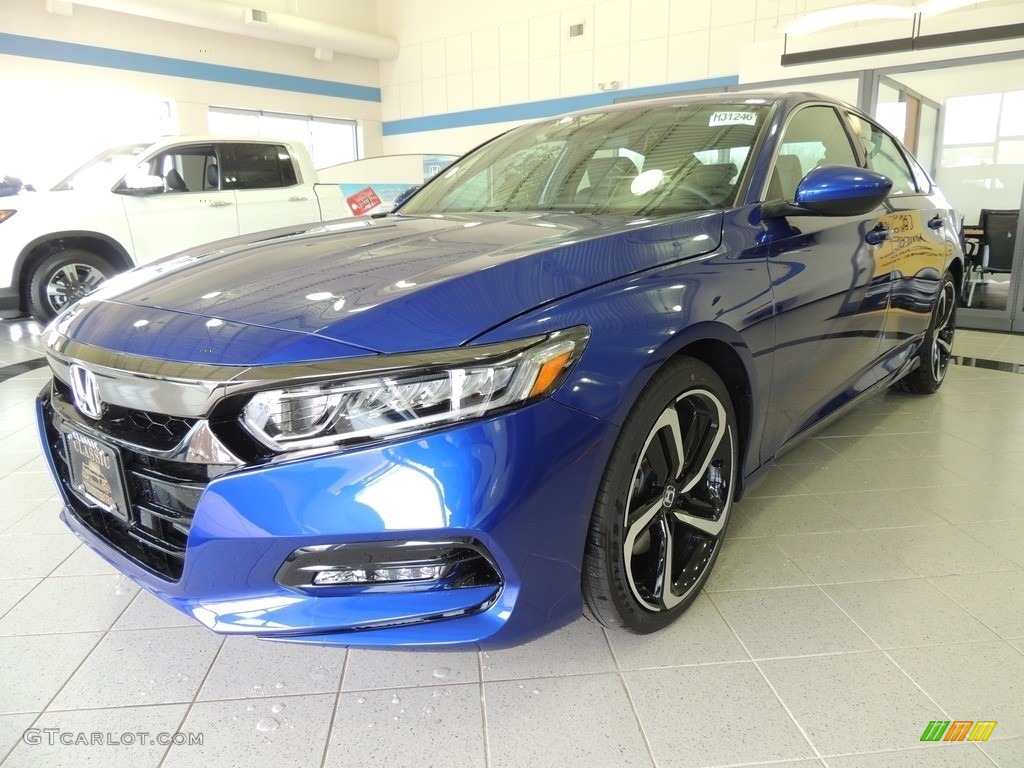 2019 Accord Sport Sedan - Still Night Pearl / Black photo #1