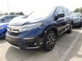 2020 Obsidian Blue Pearl Honda Pilot Elite AWD  photo #1