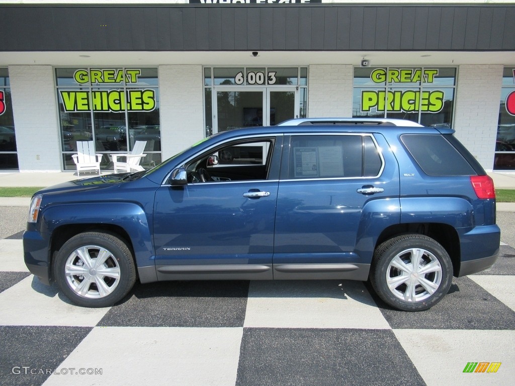 2016 Terrain SLT - Slate Blue Metallic / Jet Black photo #1