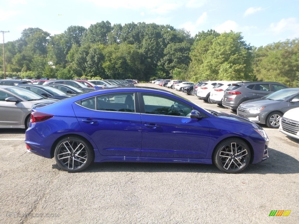 Lakeside Blue Hyundai Elantra