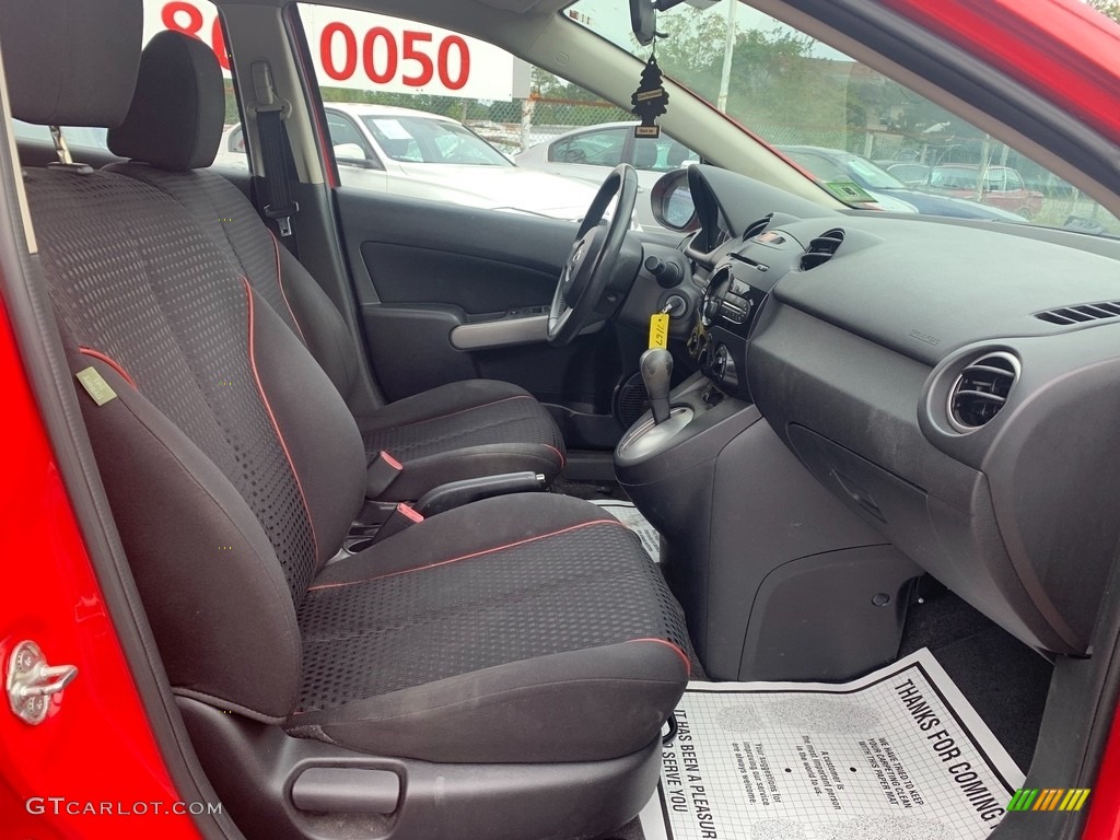2012 MAZDA2 Touring - True Red / Black w/Red Piping photo #12