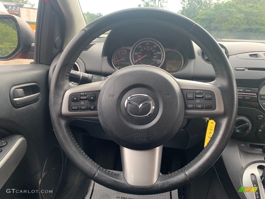 2012 MAZDA2 Touring - True Red / Black w/Red Piping photo #16