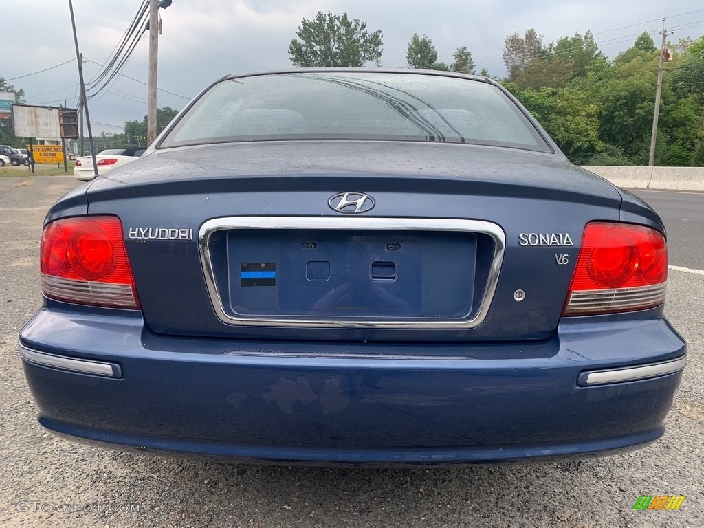 2005 Sonata GLS V6 - Ardor Blue / Black photo #4