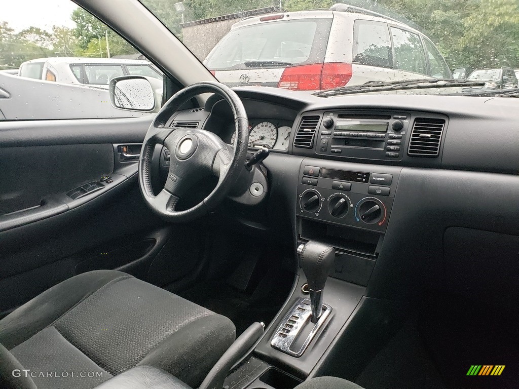 2004 Corolla S - Lunar Mist Silver Metallic / Black photo #14