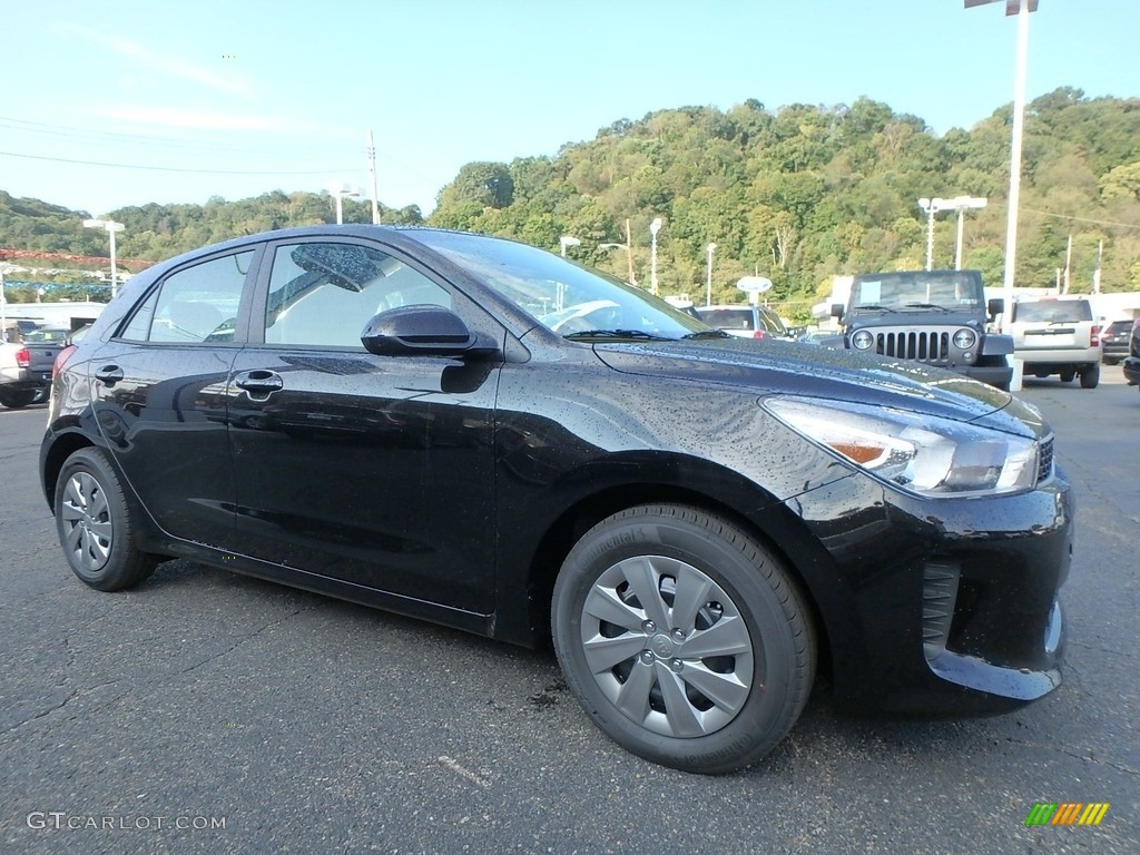 Aurora Black 2020 Kia Rio LX Exterior Photo #135156541