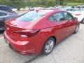 2020 Scarlet Red Pearl Hyundai Elantra SEL  photo #2