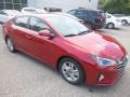 2020 Scarlet Red Pearl Hyundai Elantra SEL  photo #3