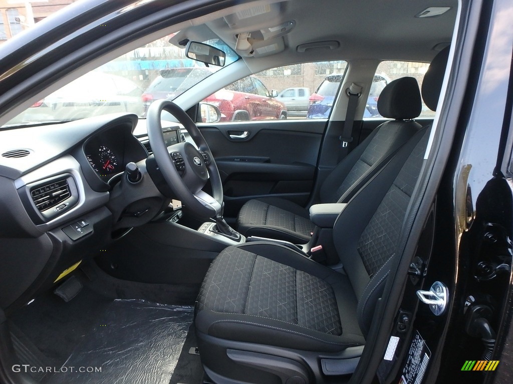 Black Interior 2020 Kia Rio LX Photo #135156739