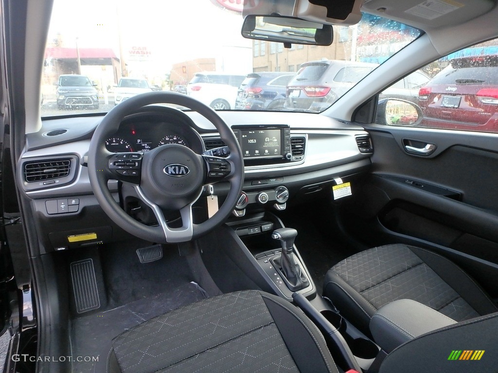 Black Interior 2020 Kia Rio LX Photo #135156847