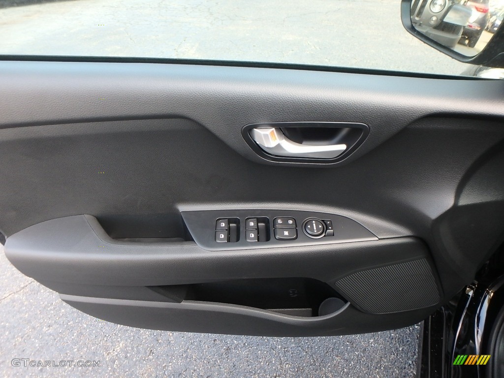 2020 Kia Rio LX Black Door Panel Photo #135156889