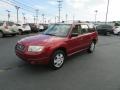 2008 Garnet Red Pearl Subaru Forester 2.5 X  photo #2